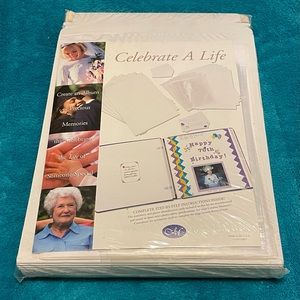 NIP Creative Memories Celebrate A Life Kit to create a party gift